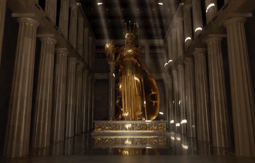 Le Parthénon dans toute sa splendeur : ils ont recréé l'ambiance du temple comme personne ne l'avait vu depuis 2 000 ans !