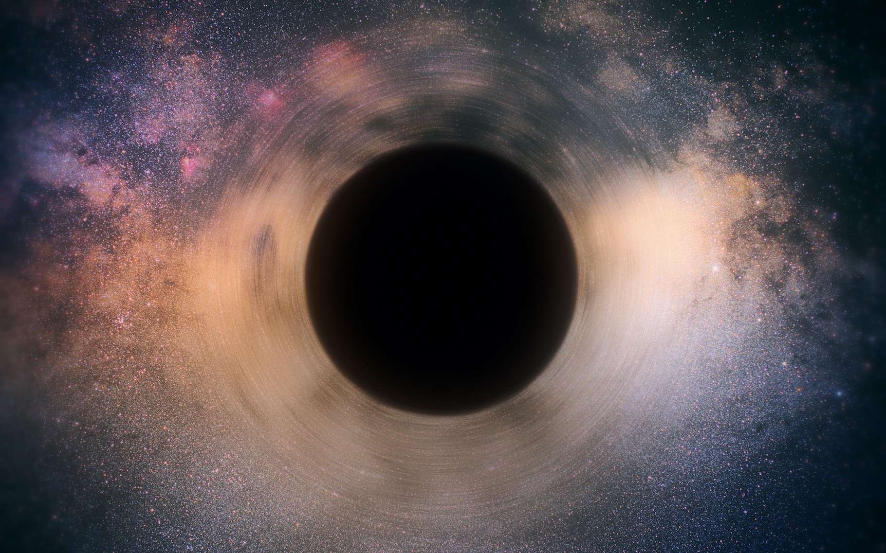 Le trou noir supermassif au centre de la Voie lactée est imprévisible