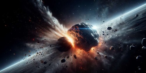 L’astéroïde dévié par une mission de la Nasa est devenu un « tas de décombres » !