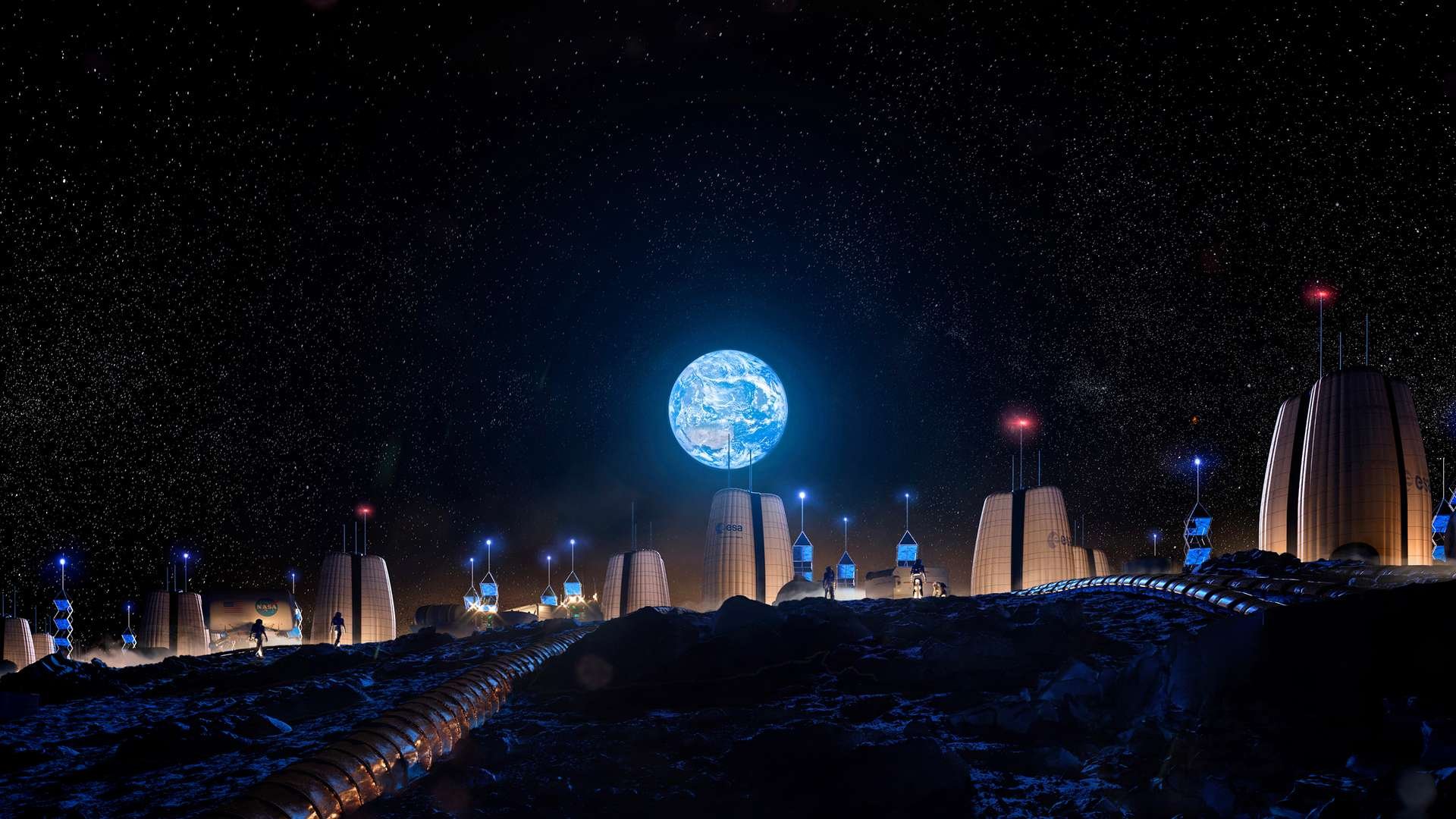 L'ESA prépare l'après-Artemis avec ces concepts d'habitations lunaires