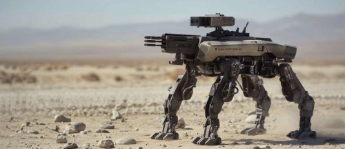 Le futur s’annonce terrifiant : la Chine envisage des robots-chiens équipés de « mini-bombes nucléaires sans radiations »