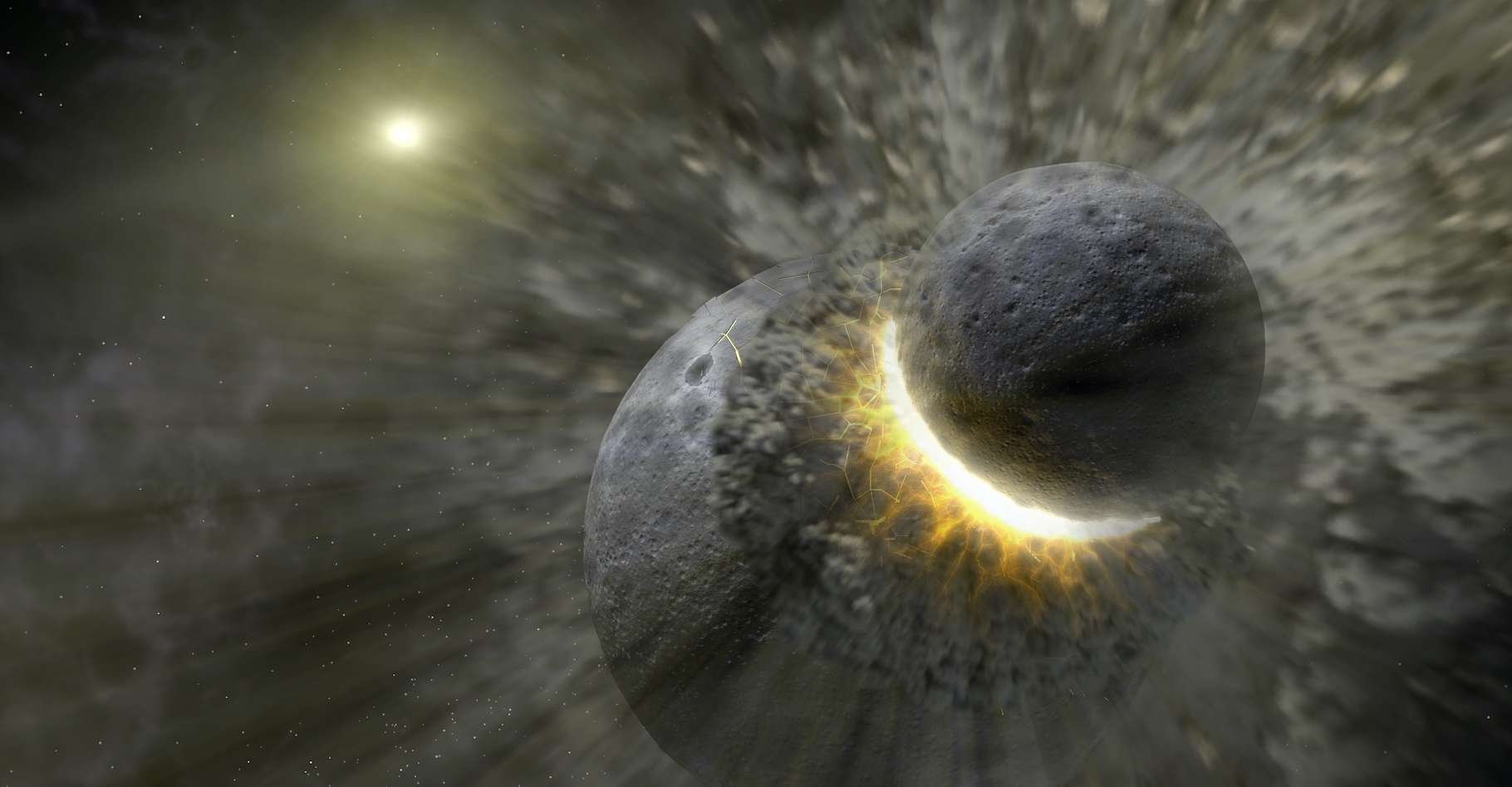 Des restes de Théia sont-ils enfouis sous la surface de la Terre ?