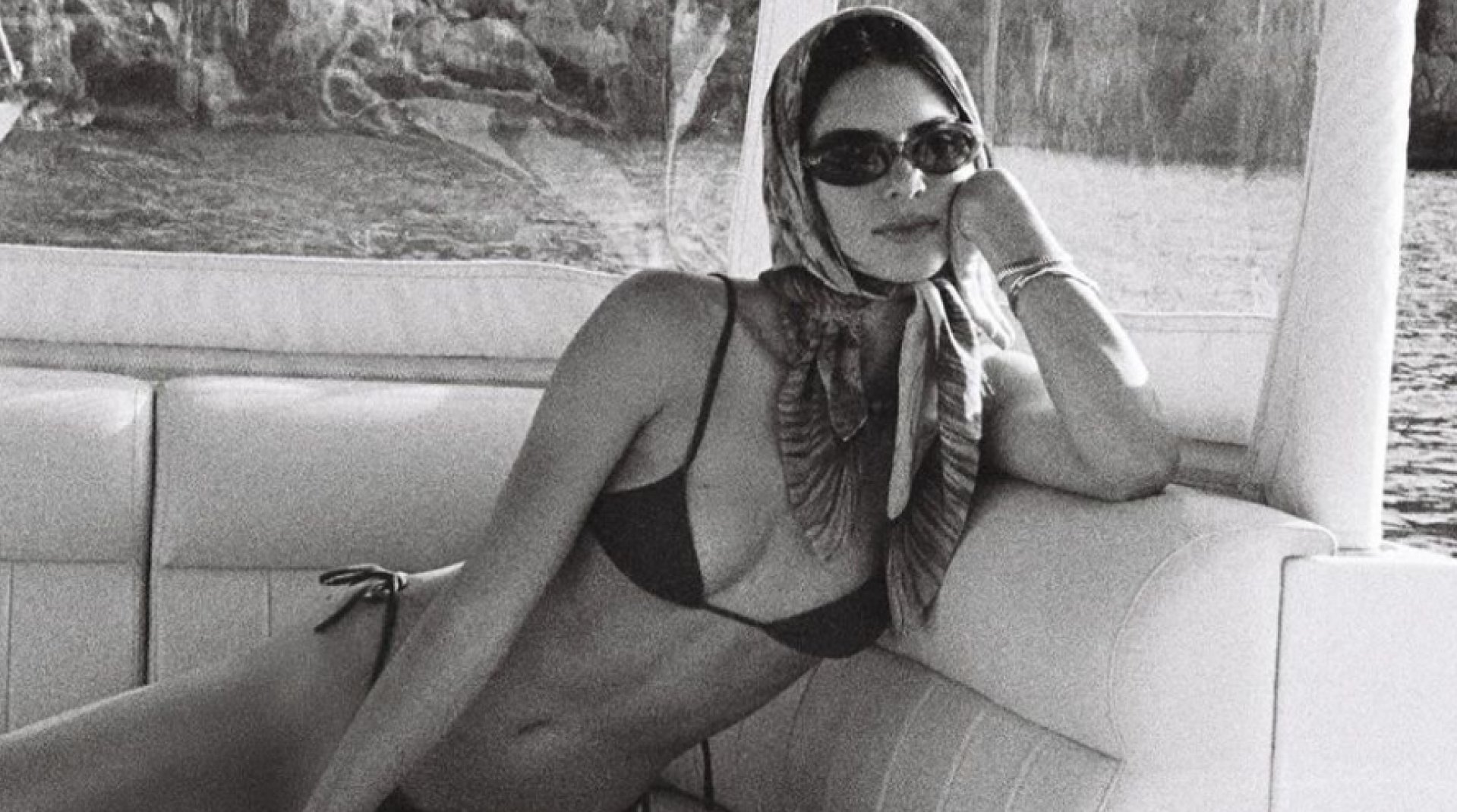 Kendall Jenner Starts Her Own Summer Swimwear Trend in a Tiny String Bikini and Beach-Worthy Wrap