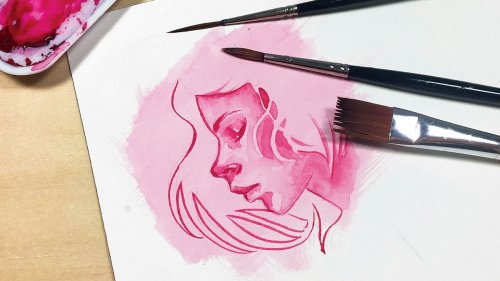 A beginner's guide to watercolour brush techniques