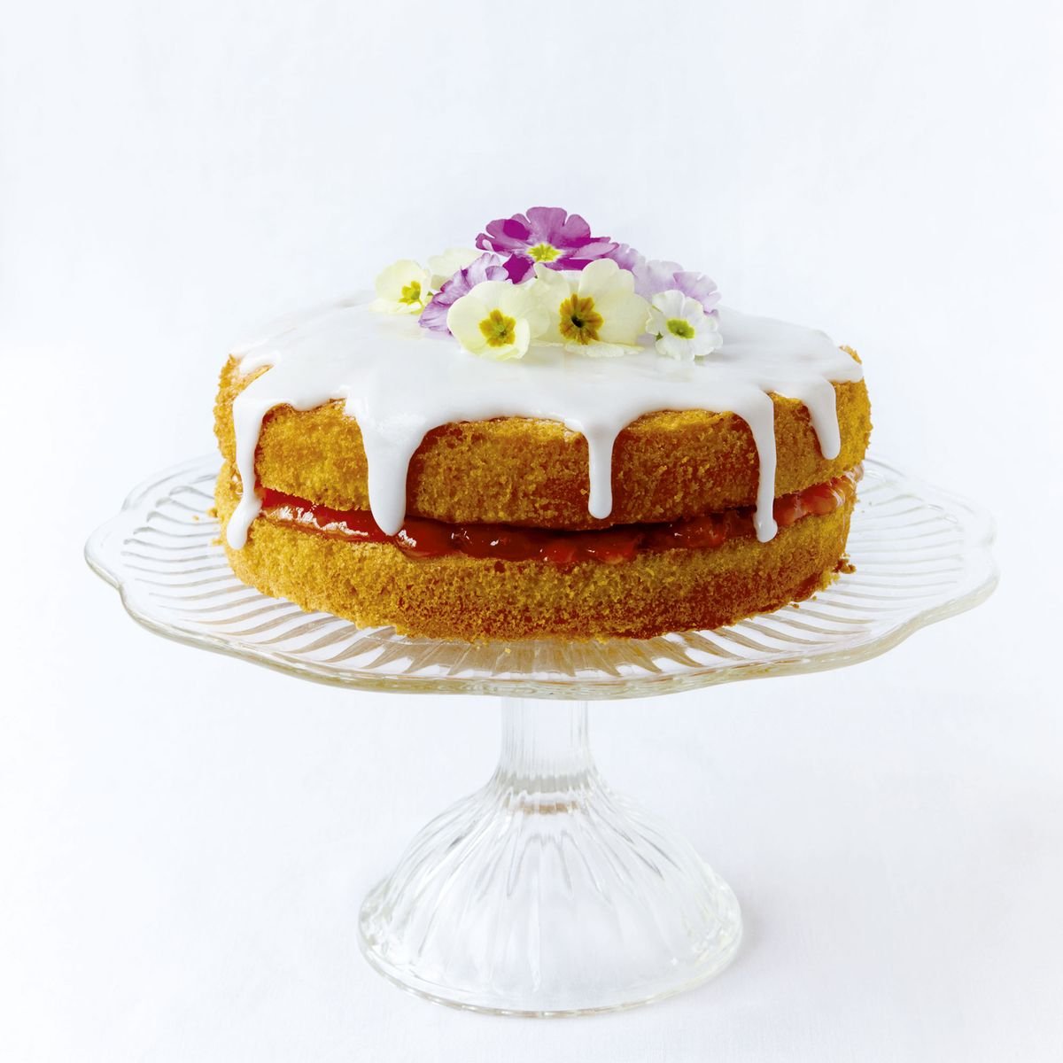 Try this brilliant Easter recipe for a gluten free Easter cake filled with apricot and raspberries