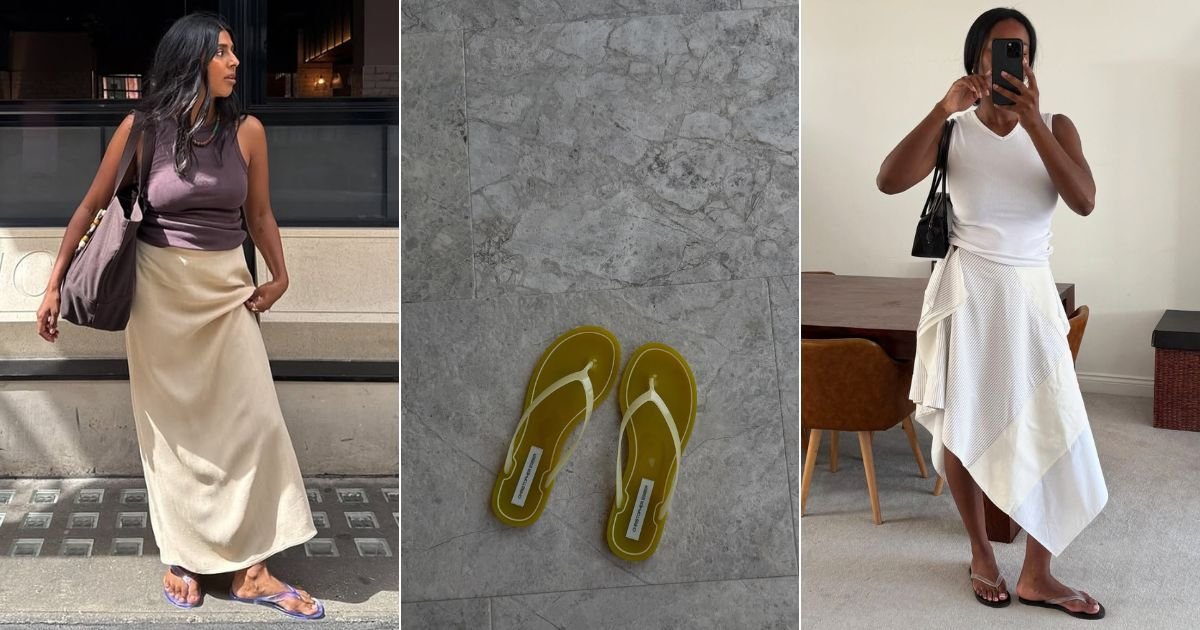 From Luxury Beach Resorts to London Streets, Everyone Is Wearing These Designer Flip-Flops