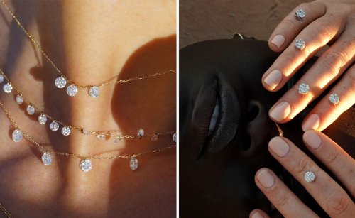 Persée’s floating diamonds make for ethereal jewellery