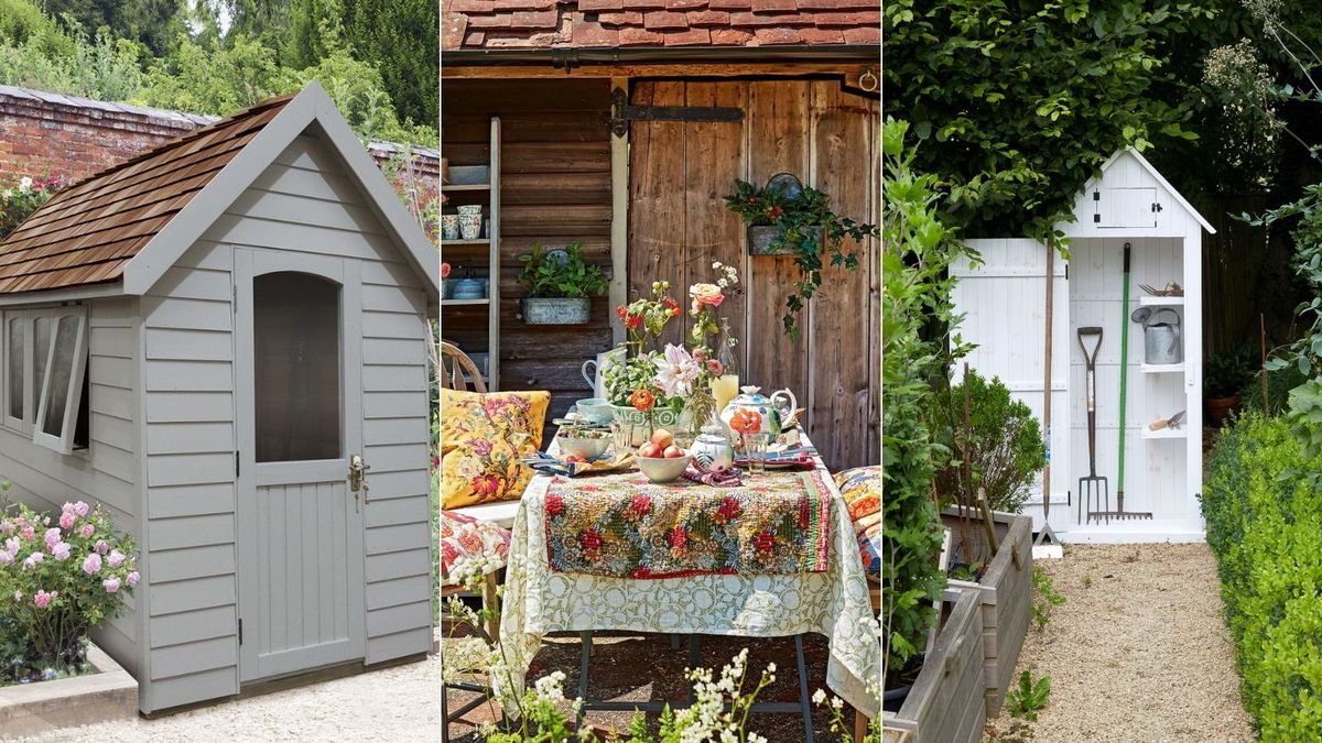 Shed ideas – create an outdoor oasis with these smart designs