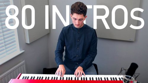 Here are the 80 greatest piano intros, played one after the other and recorded in one take