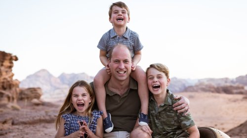 Prince William and His Three Kids Laugh Hysterically in Newly Released Photo