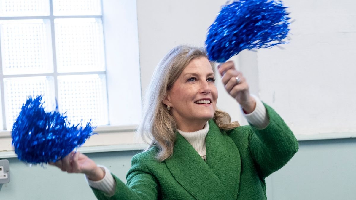 Duchess Sophie stays cosy in creamy knits and apple green blazer for first day at work in 2024