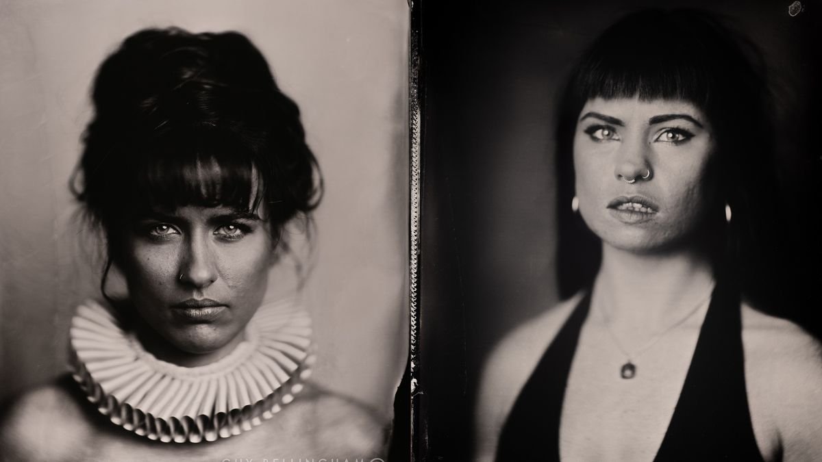 The art of tintype photography with Guy Bellingham – I got my portrait taken!
