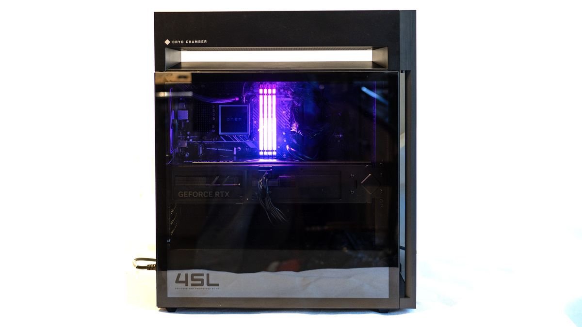 HP Omen 45L review: all-powerful gaming PC grinds every creative task into dust