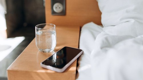 Why you should never leave a glass of water on your nightstand