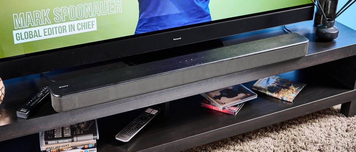 I just upgraded from my TV's built-in speakers with this $99 soundbar — and I'm never going back