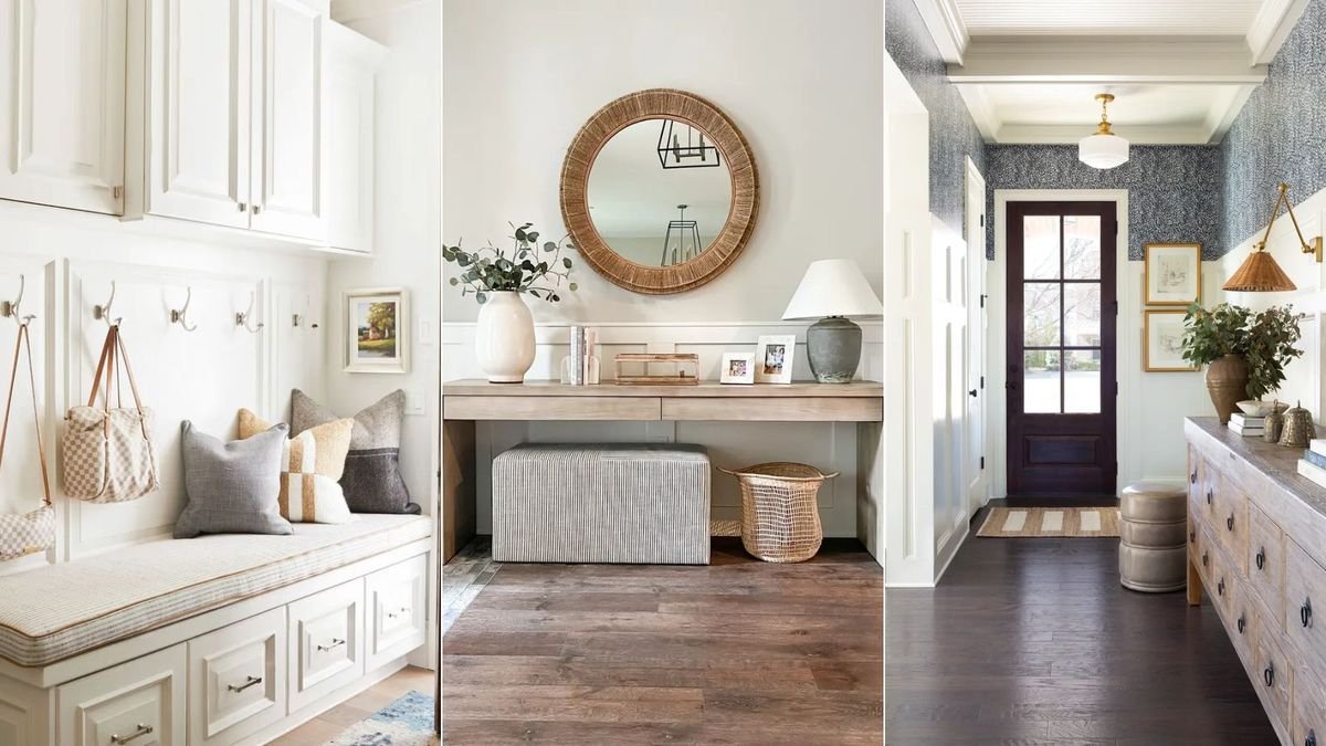 These 6 simple techniques can help reduce visual clutter in your entryway
