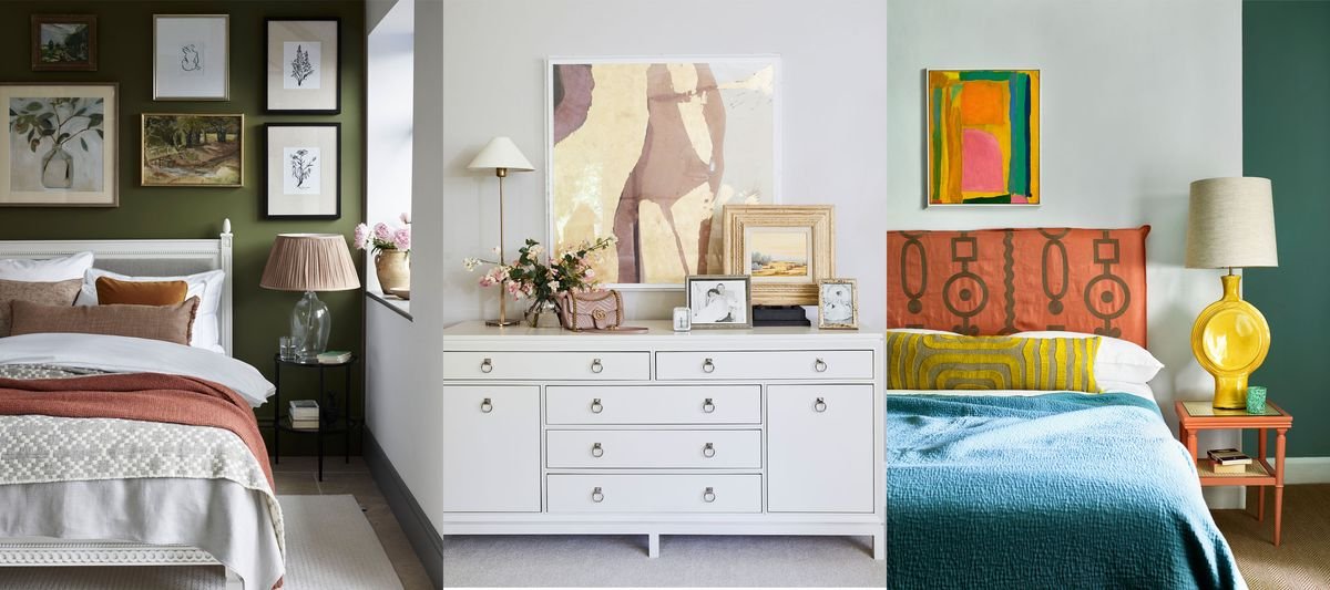 Bedroom art ideas – 11 design-led ways to transform your sleep space with art