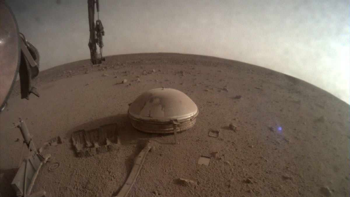 This may be the last Mars photo from NASA's InSight lander before it dies on the Red Planet