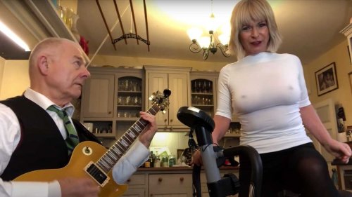 Toyah and Robert Fripp startle humanity with frisky cover of Enter Sandman