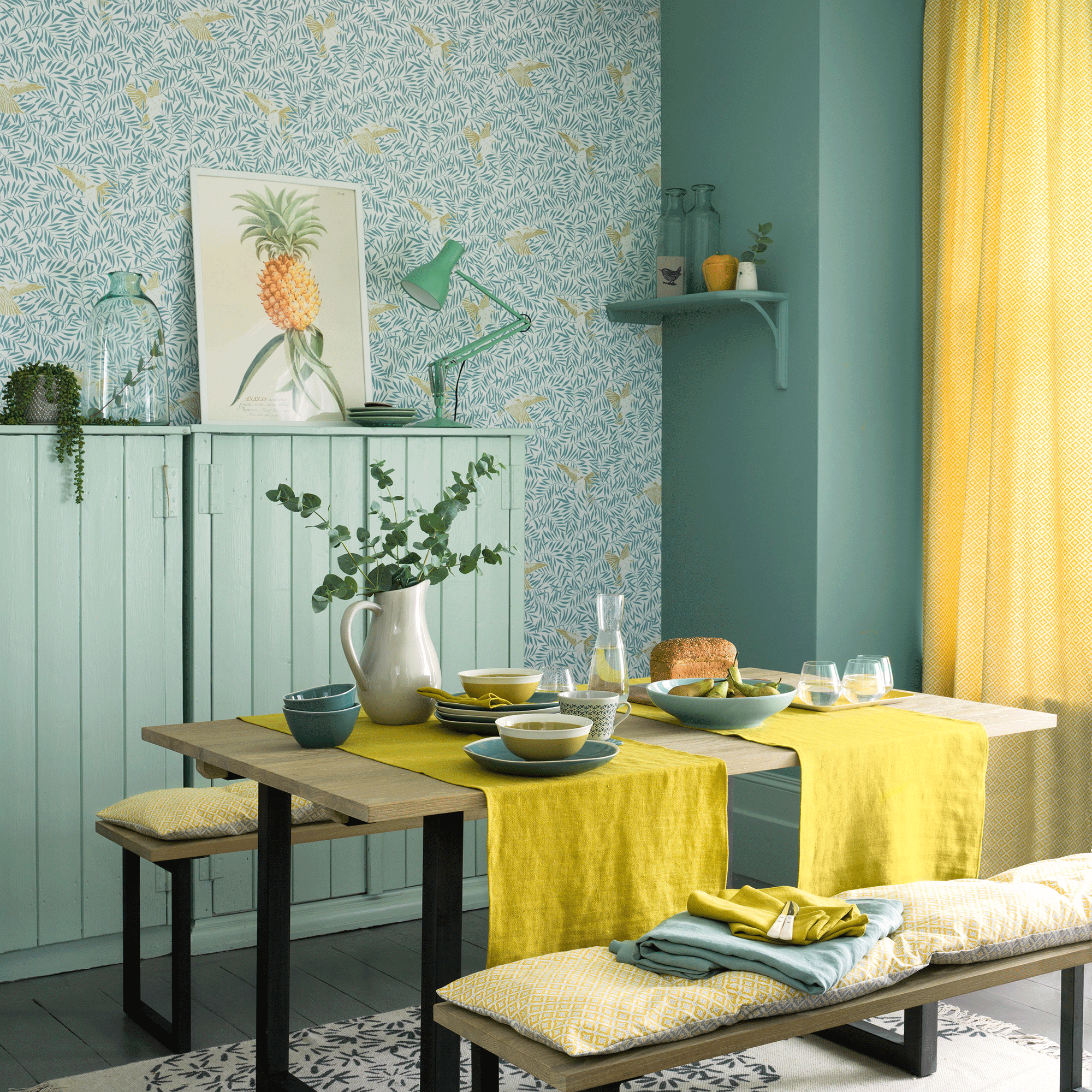 Dining room colour schemes – create your perfect dining space using the latest on-trend colours