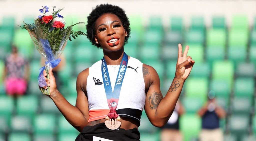 Who is Gwen Berry? Here’s why the Olympian is off to a controversial start
