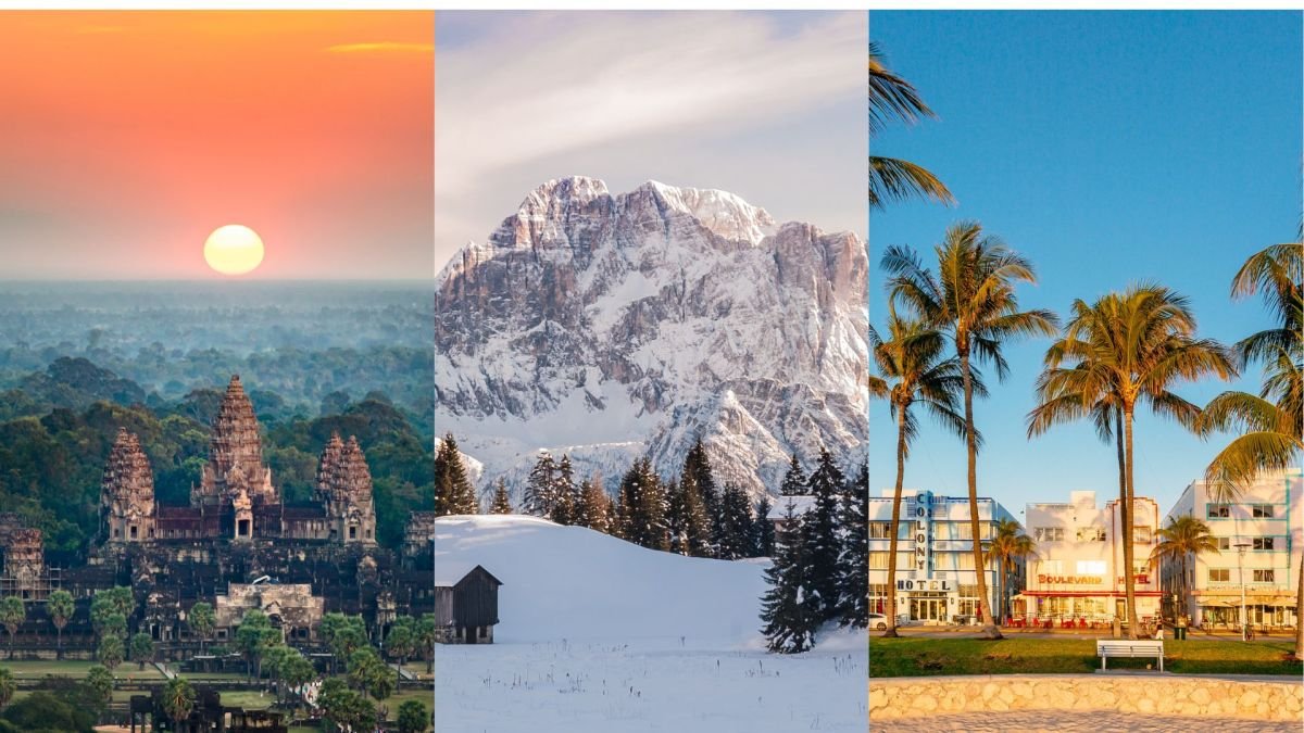 The 13 best places to visit in January in the USA, Europe and beyond