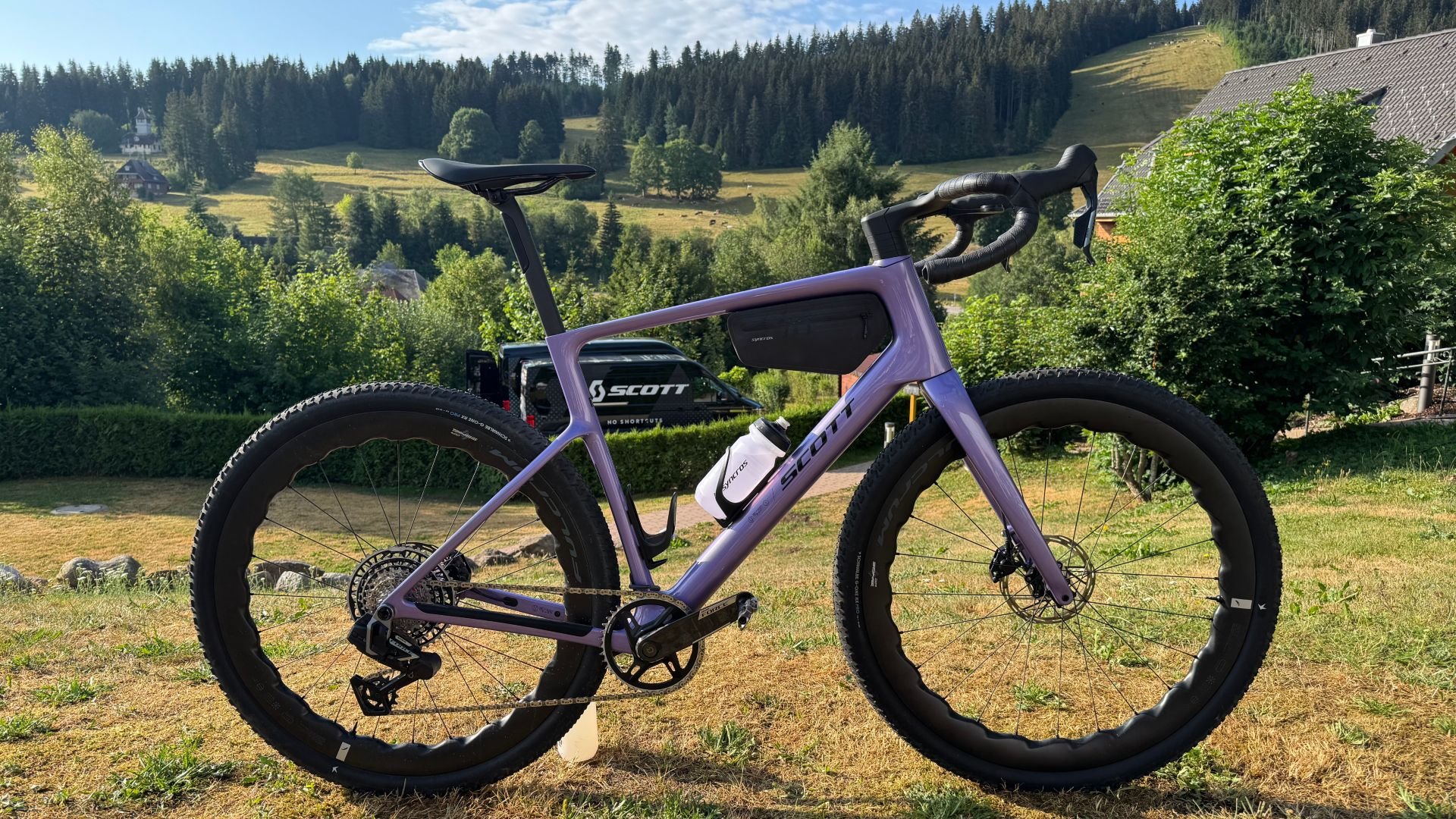 Despite its pedigree, and aero appearance, Scott's new Addict Gravel bike sees racing take a back seat