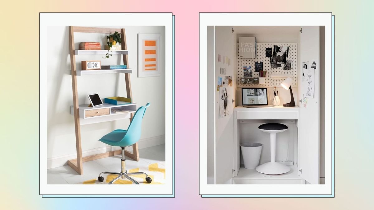 Creative small home office ideas for a super productive work sesh
