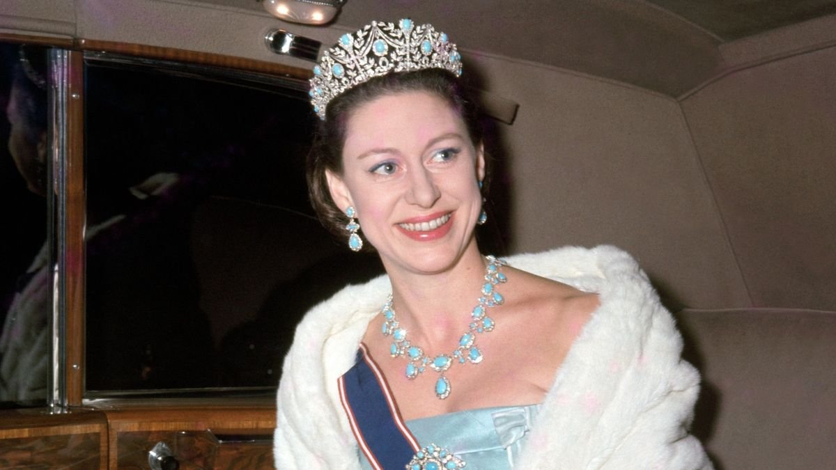The history of Princess Margaret's Triumph of Love tiara, the only turquoise diadem in the royal's collection