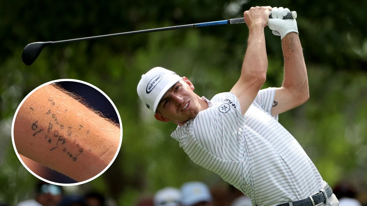 The Poignant Meaning Behind Masters Amateur Star Sam Bennett’s Tattoo