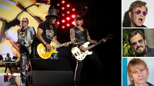 Zak Starkey shares epic unreleased studio recording of Guns N' Roses, Ringo Starr and Elton John covering T. Rex's Children Of The Revolution