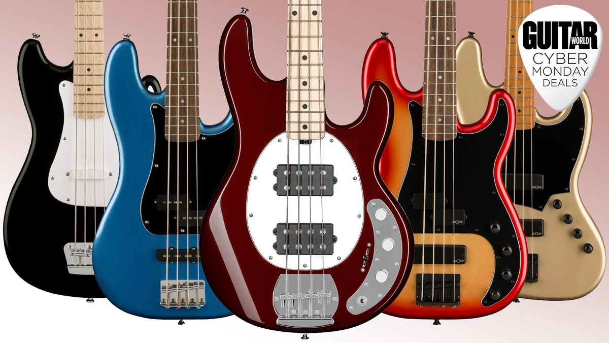 On the lookout for a beginner bass guitar? Here are the best Cyber Monday deals we've found