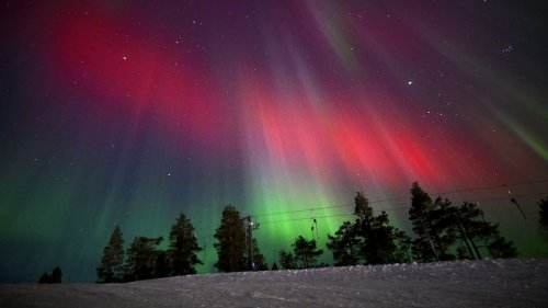 Coast-to-coast auroras possible in the US tonight as Earth clashes with a 'coronal hole' on the sun