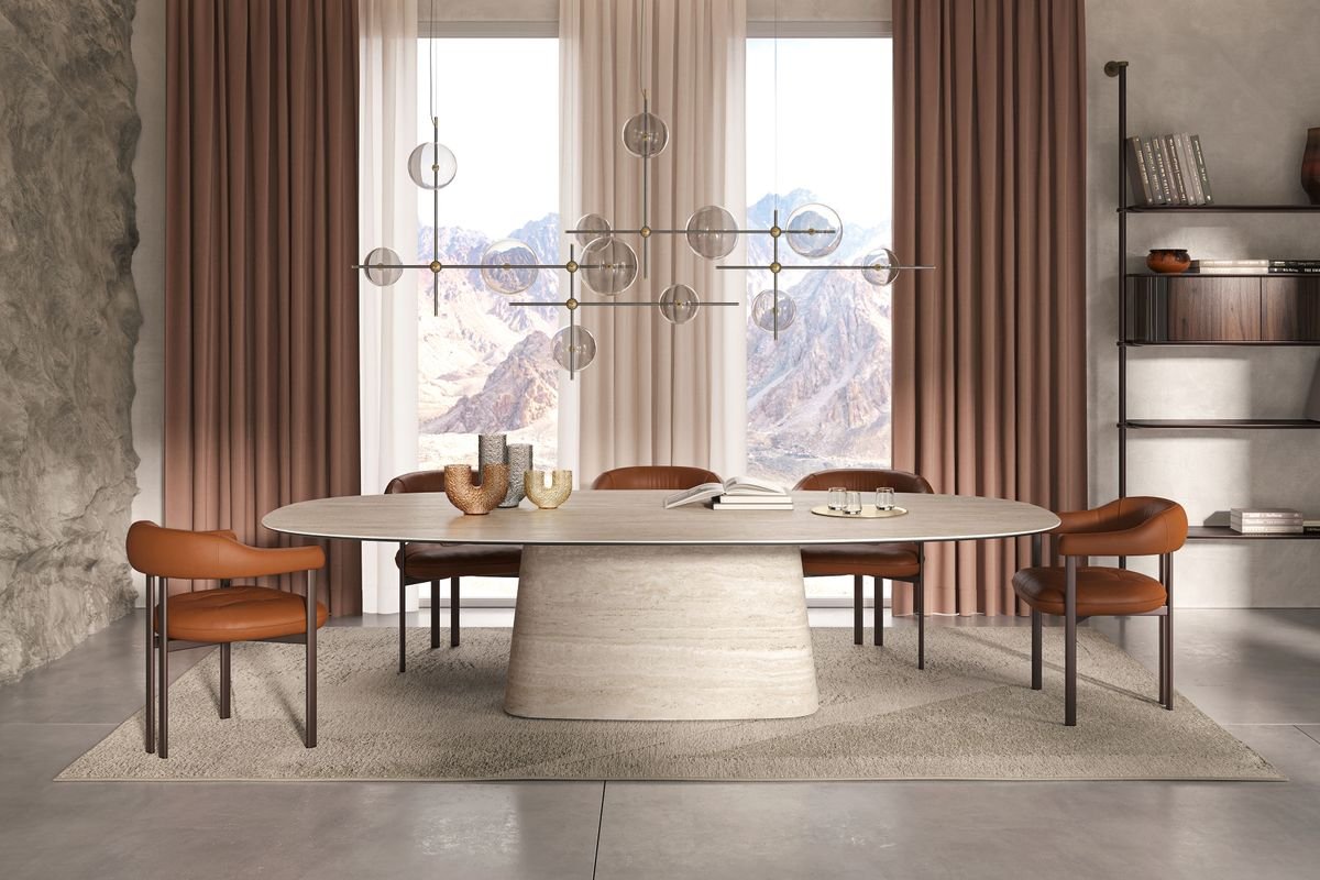 These “Monolithic” Table Designs Embrace Ceramics in a New Way