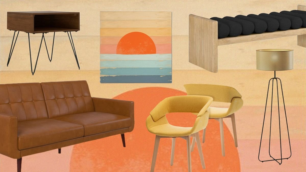16 Décor Picks to Create a Mid-Century Modern Interior on a Budget