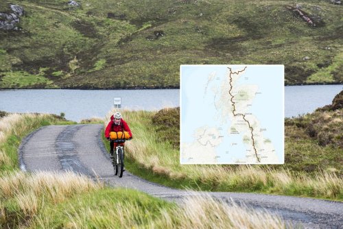 800-mile off-road cycle route launched from England to north coast of Scotland