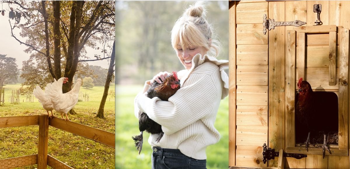 Chef Clodagh McKenna shares why she loves raising chickens