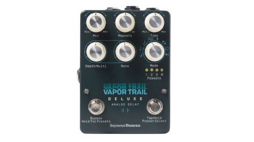 Seymour Duncan Launches Vapor Trail Deluxe Analog Delay