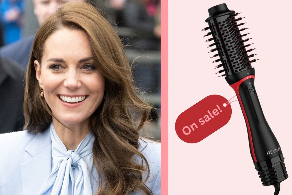 This Revlon Blow Dry Brush will give you bouncy locks like Princess Kate - and it's at its lowest ever price