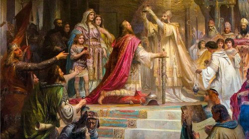Who was Charlemagne, the Carolingian Emperor of Europe?