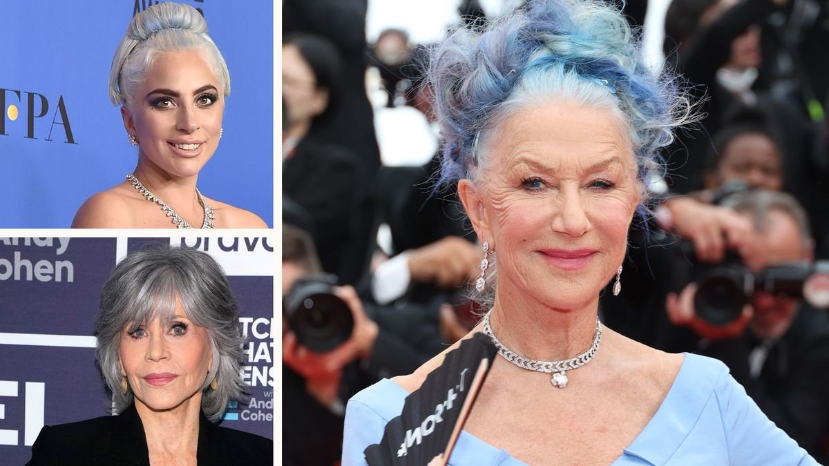 Is blue gray hair the unexpected color trend of summer '23? The experts say yes