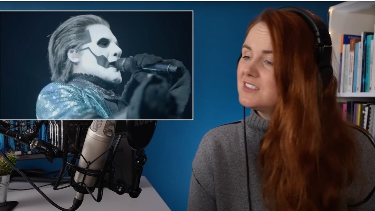"Almost Joker-esque": watch this vocal coach react to Ghost's Mary On A Cross after hearing it for the first time