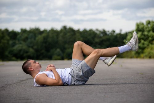It only takes eight minutes to build core strength without weights