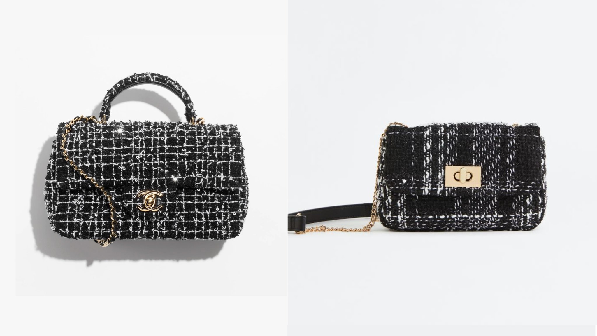 I'm certain this H&M Chanel bag lookalike will sell out by Sunday