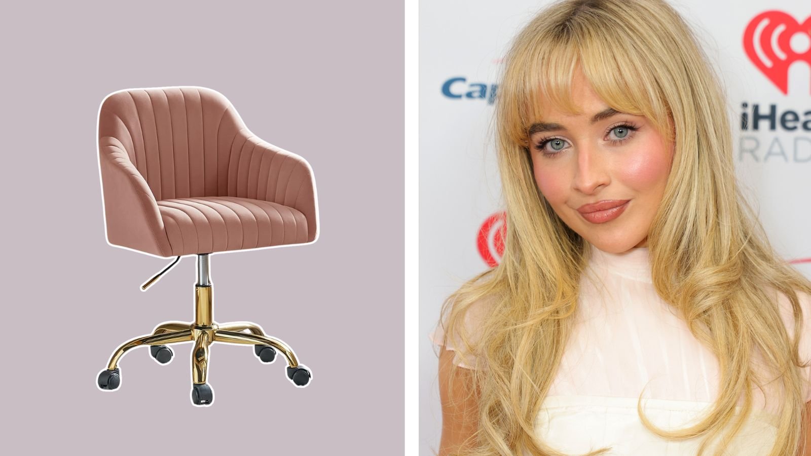 Sabrina Carpenter's mid-century office chair offers 'retro charm', say design experts