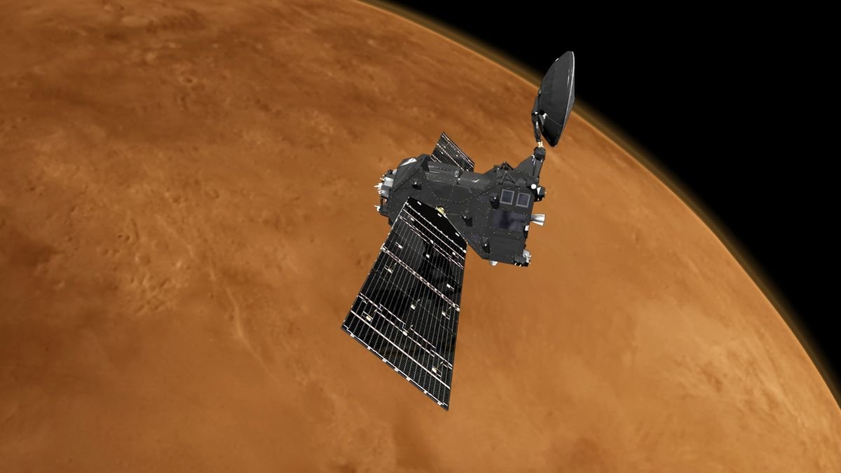 Europe's Mars orbiter finds no trace of methane on Red Planet