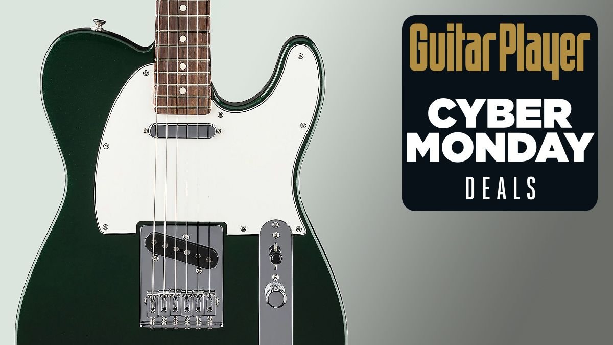 Cyber Monday is here, which means more Guitar deals - cover