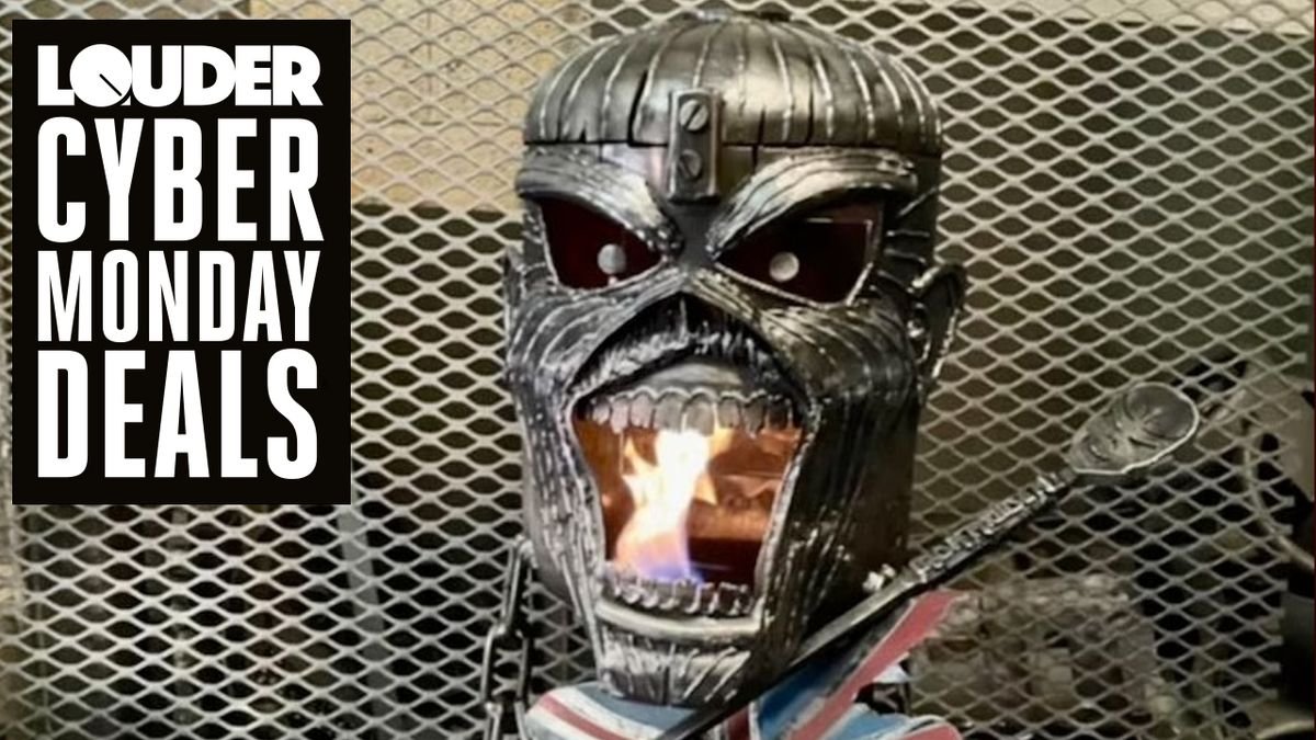 Hallowed be thy flame: Etsy has massive Cyber Monday savings on these infernally brilliant hand-made Iron Maiden fire pits and BBQs