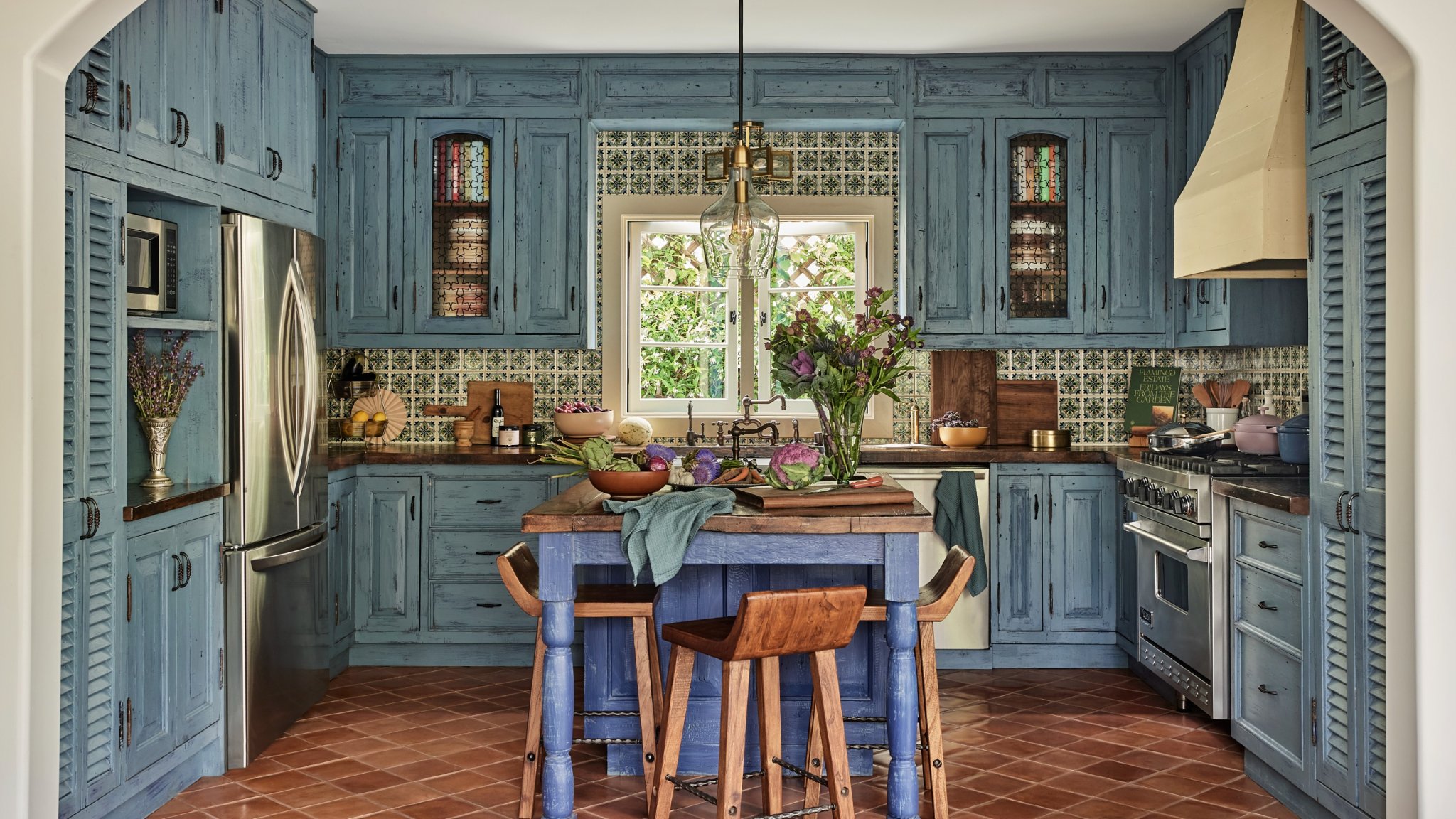 The Always pan creator and Our Place founder's stunning kitchen effortlessly mixes coloured appliances and cookware - it's all down to this easy tip