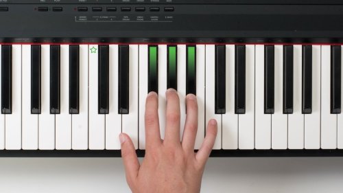 Piano basics: Learn the black keys on the piano